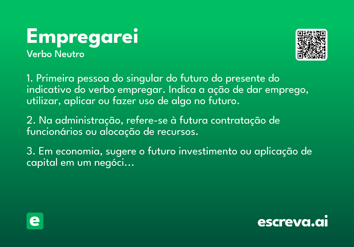 empregarei