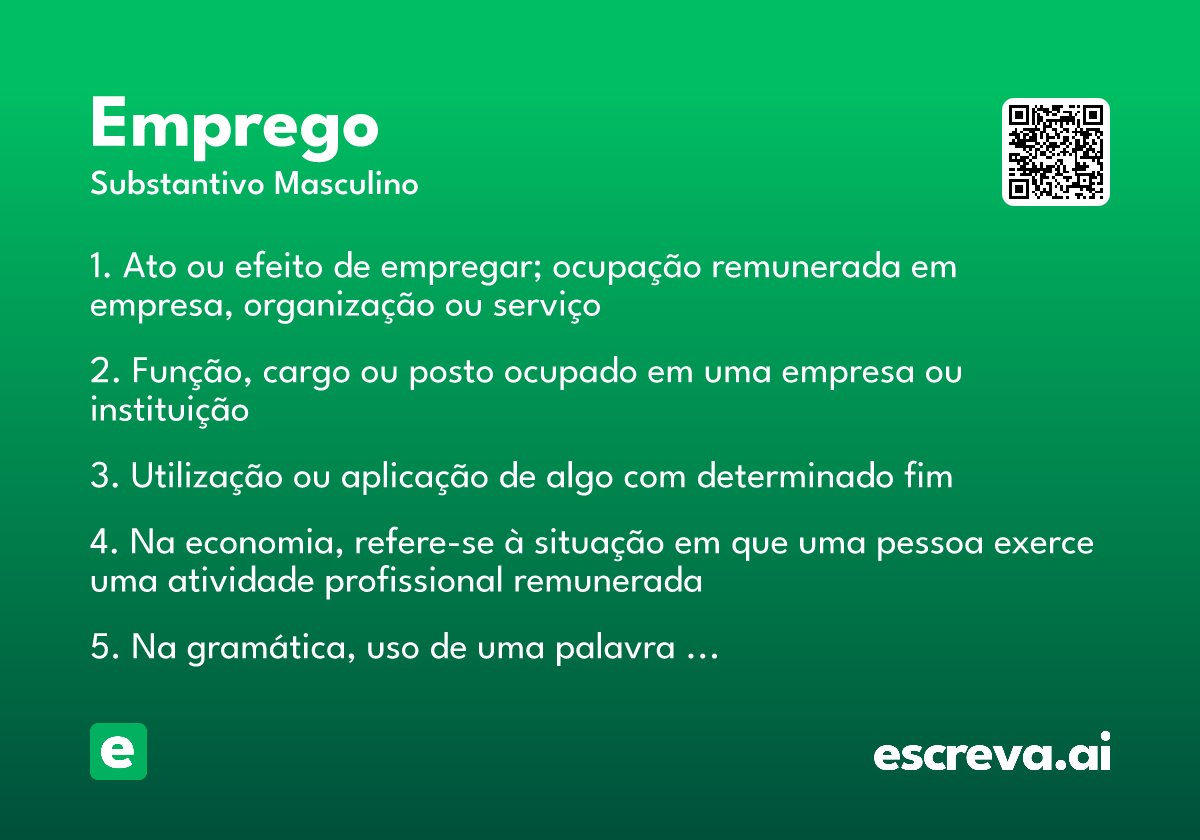 emprego