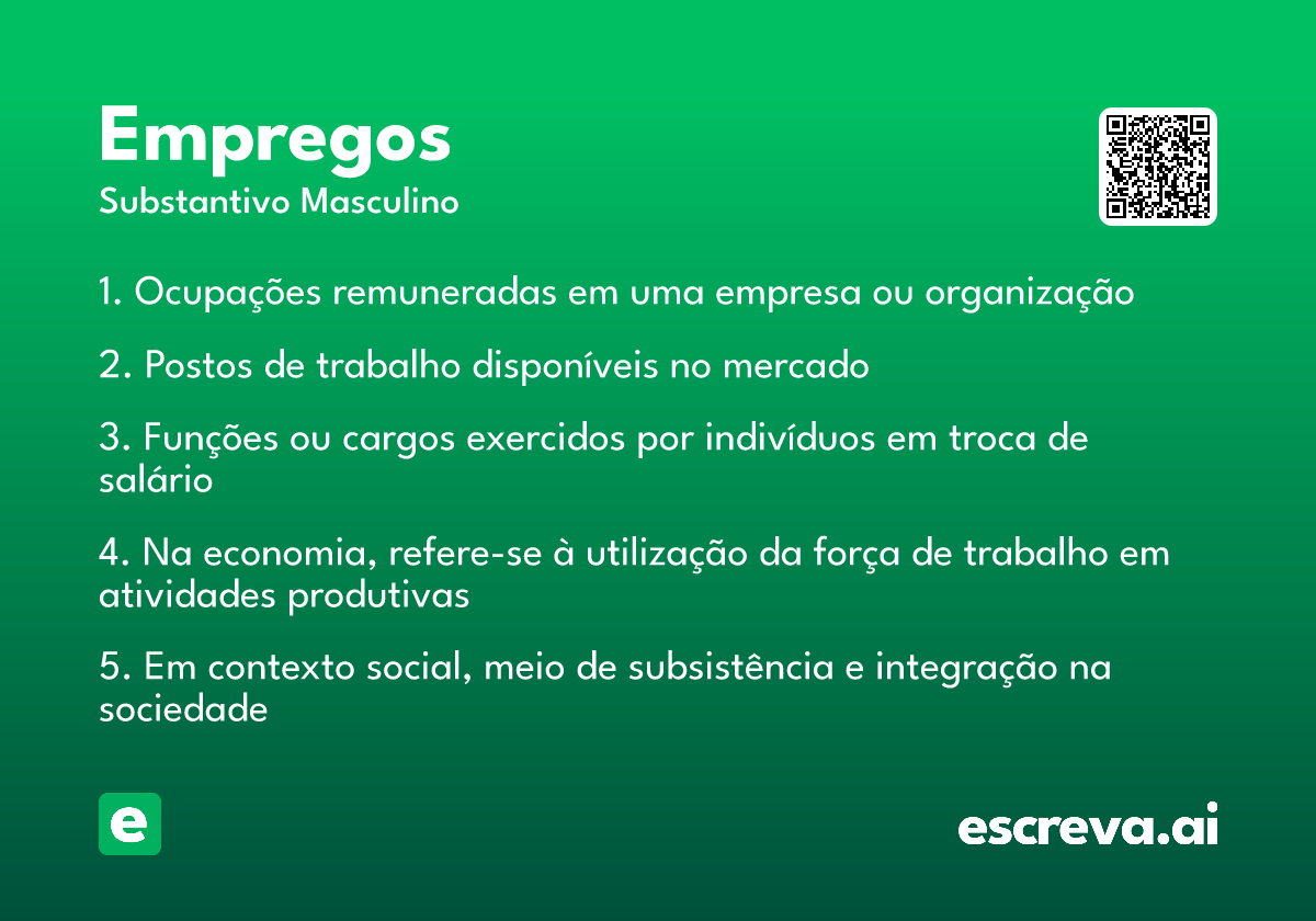 empregos