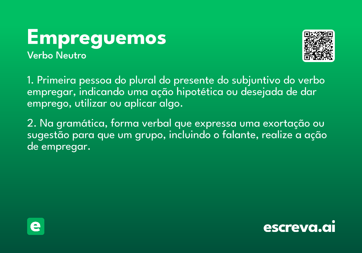 empreguemos