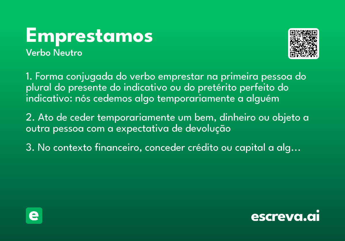 emprestamos