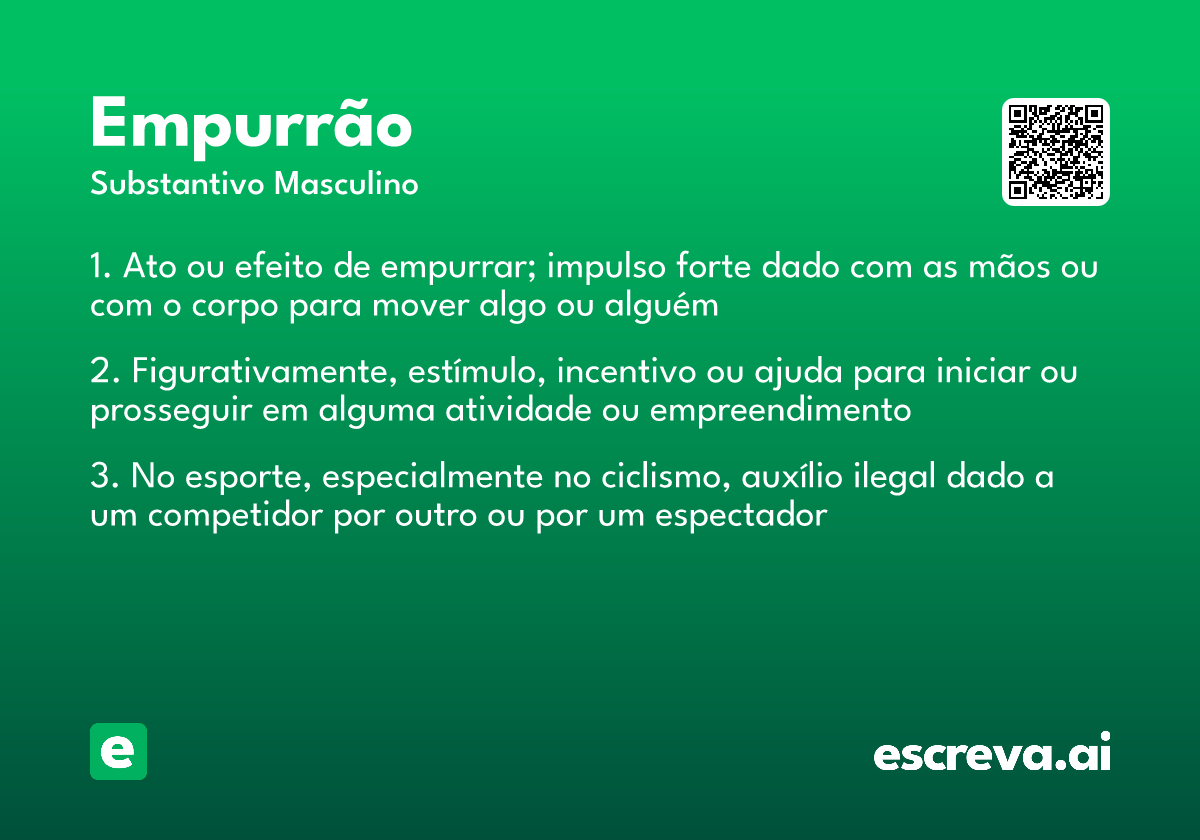empurrão