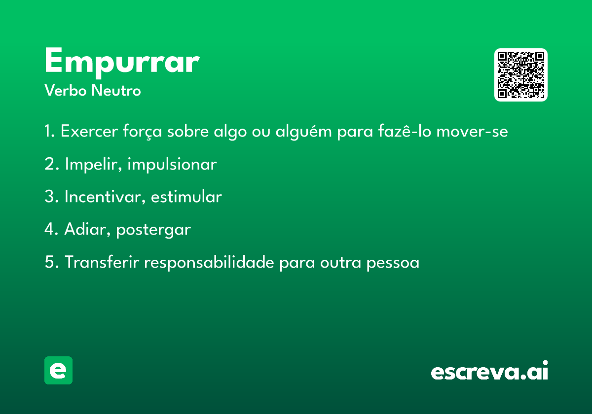 empurrar