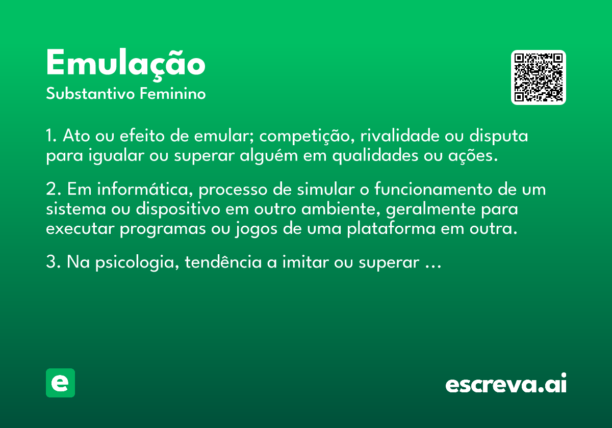 emulação