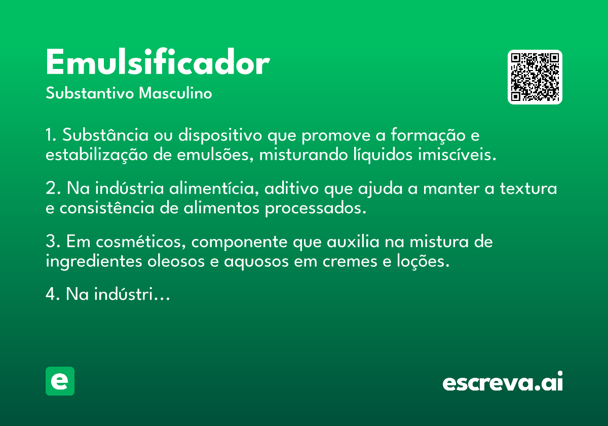 emulsificador