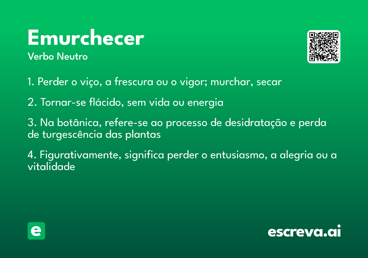 emurchecer