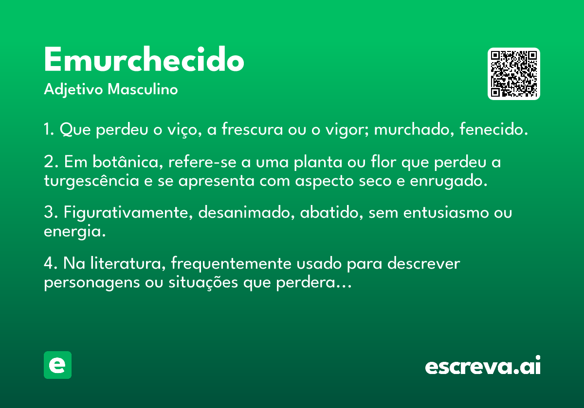 emurchecido