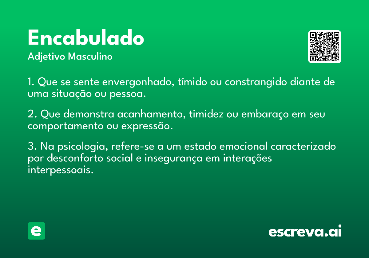 encabulado