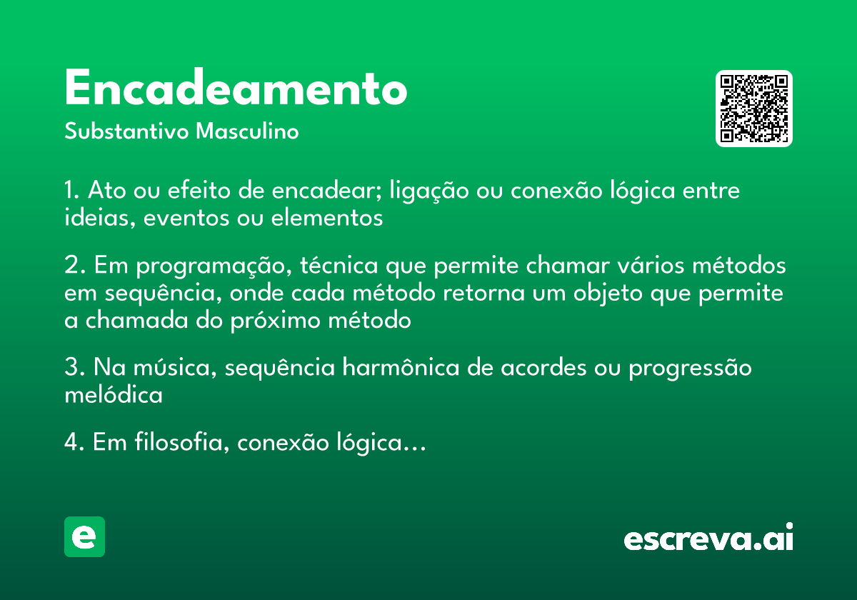 encadeamento
