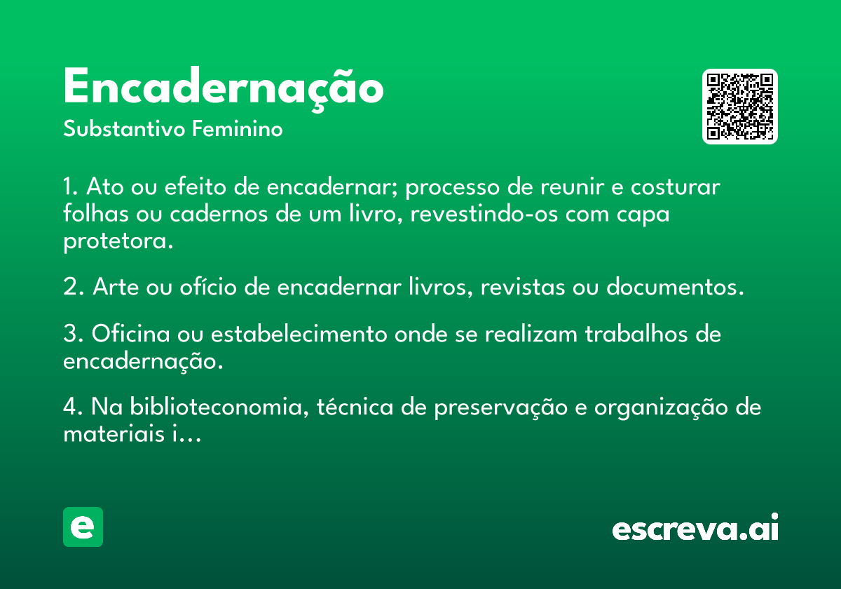 encadernação