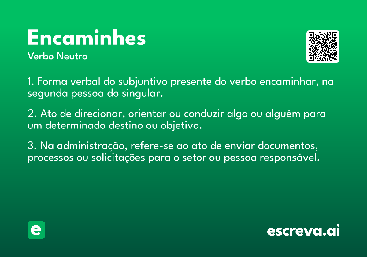 encaminhes
