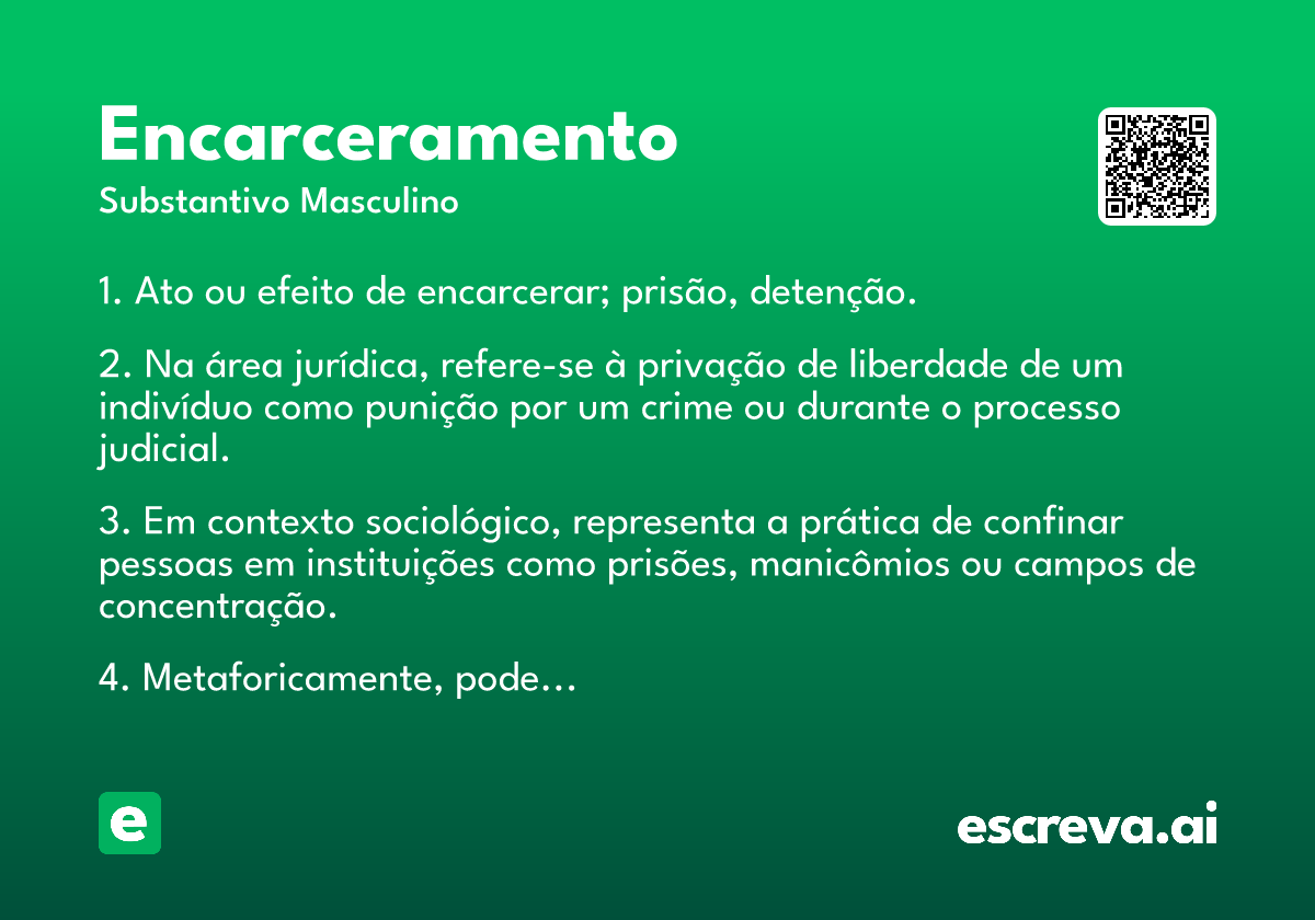 encarceramento
