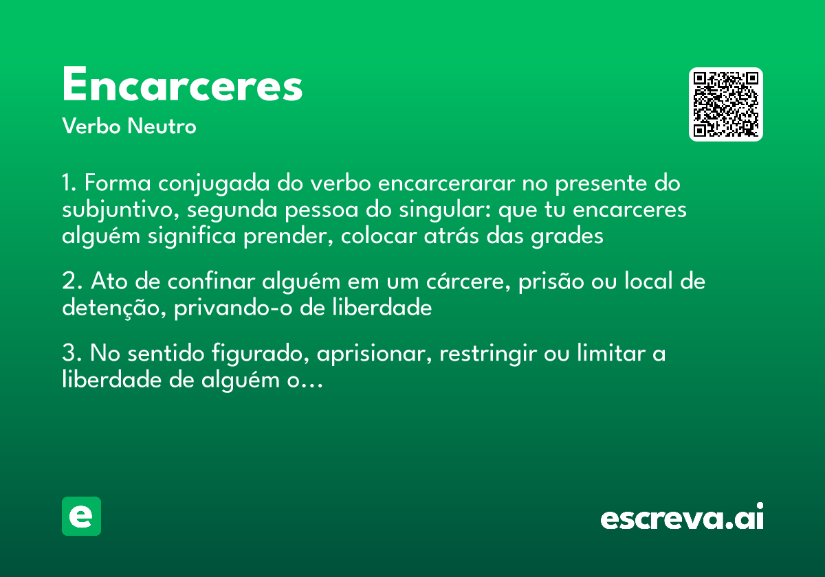 encarceres