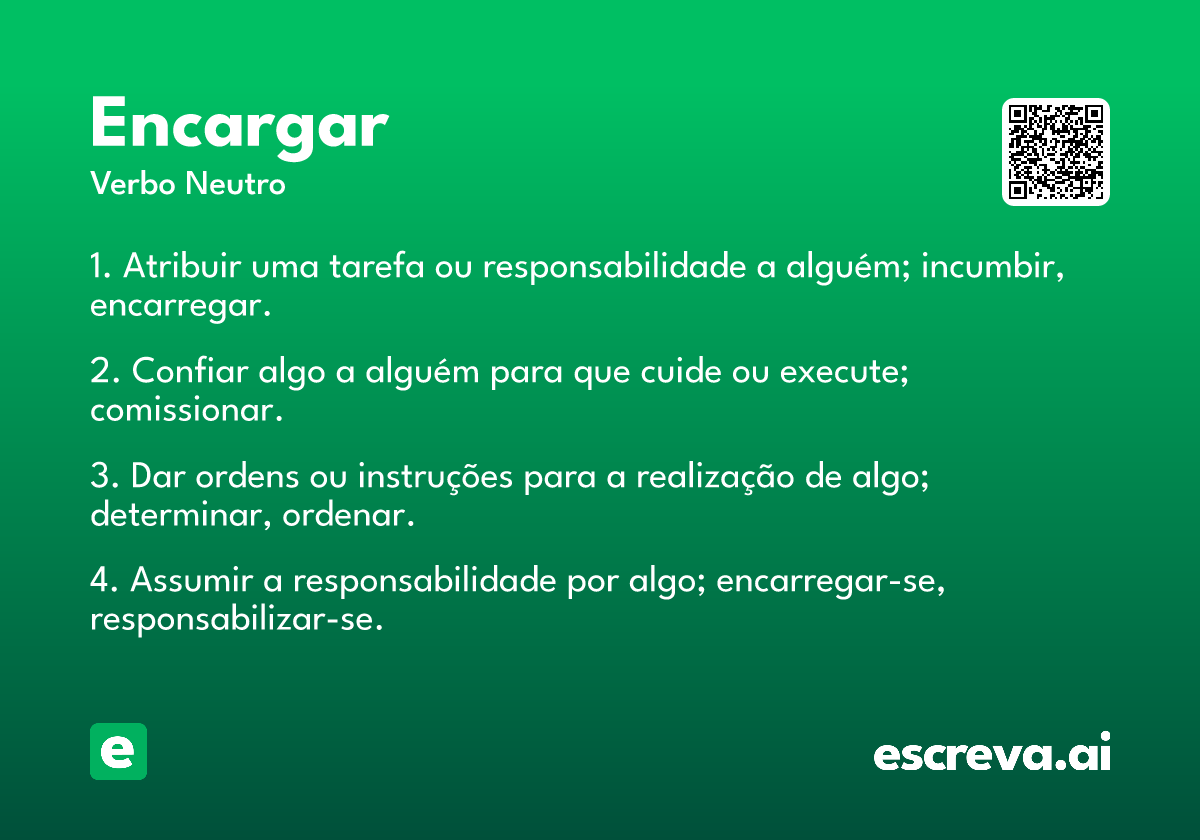 encargar