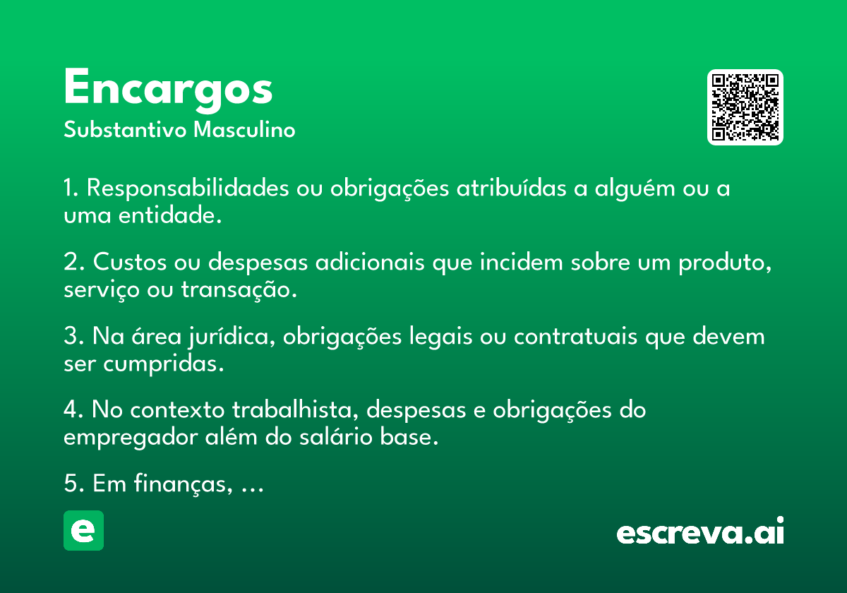 encargos