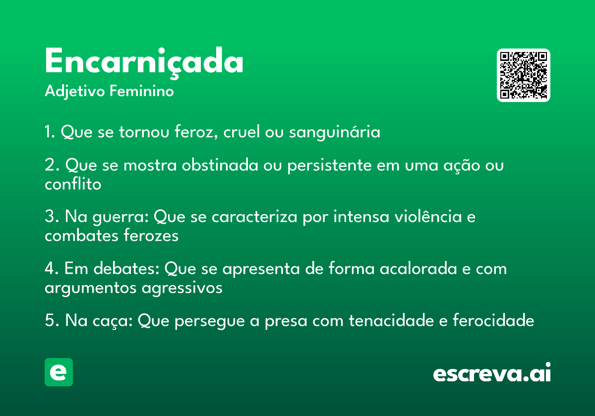 encarniçada