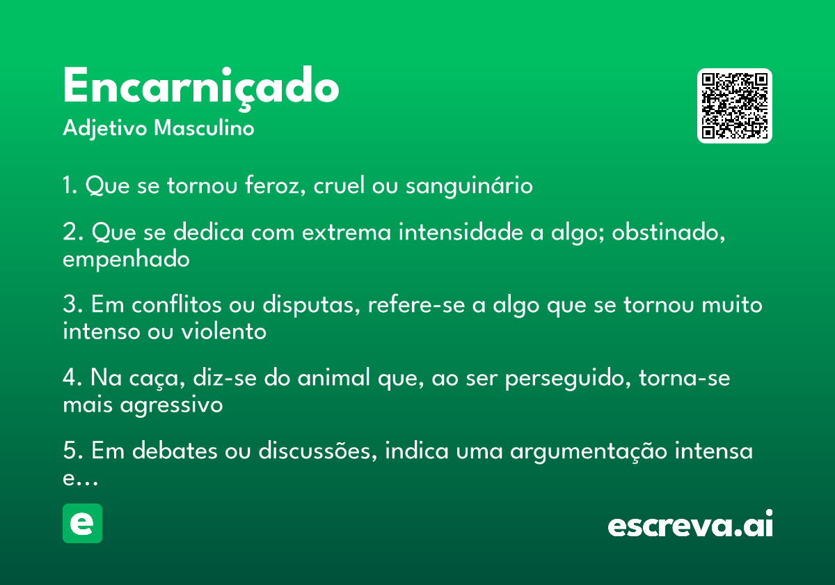 encarniçado