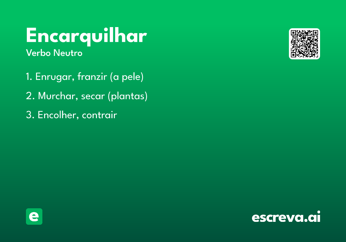 encarquilhar