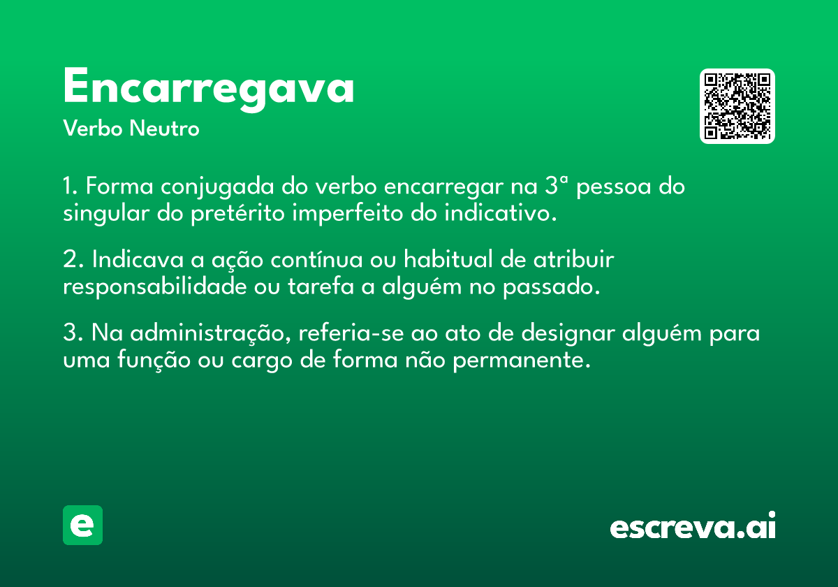encarregava