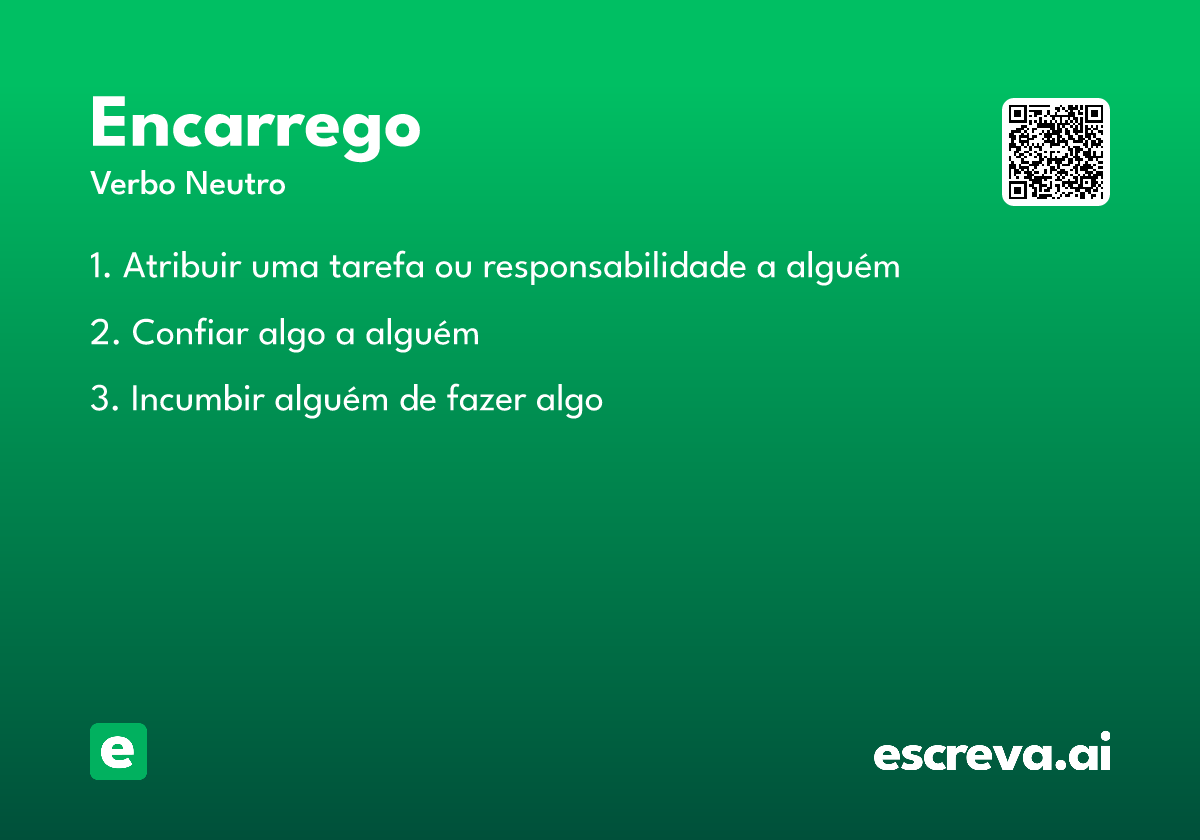 encarrego