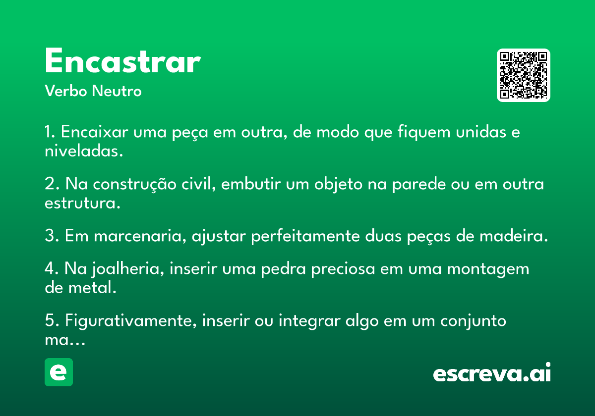 encastrar
