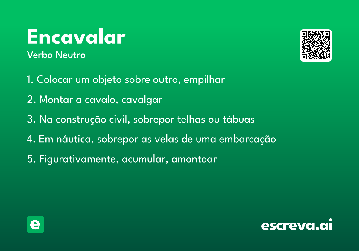 encavalar