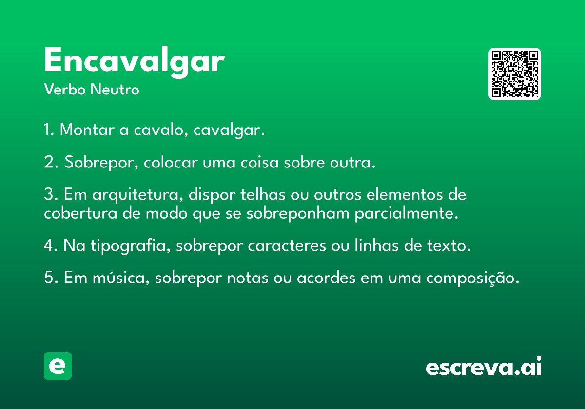 encavalgar