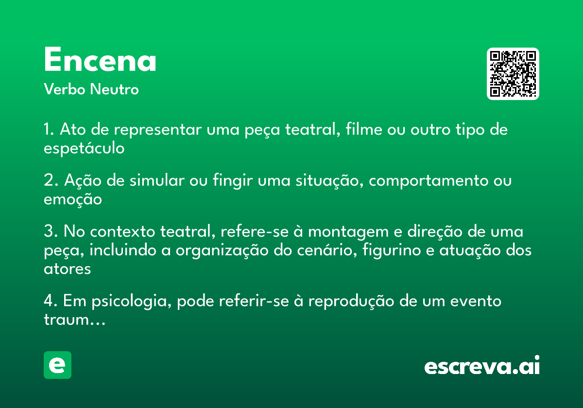 encena