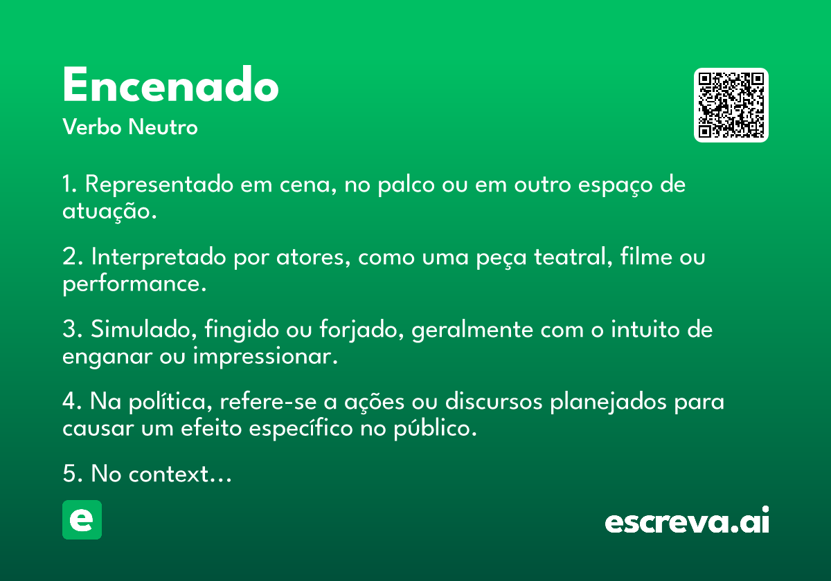encenado