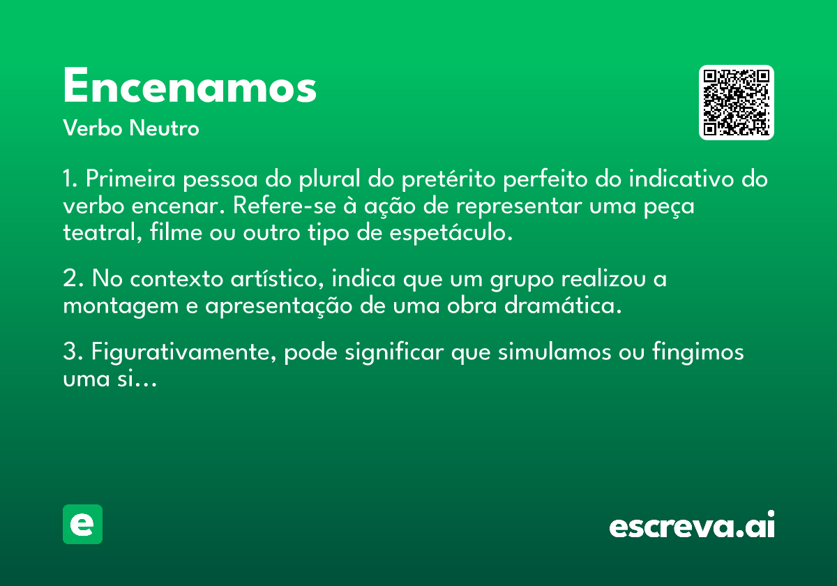 encenamos