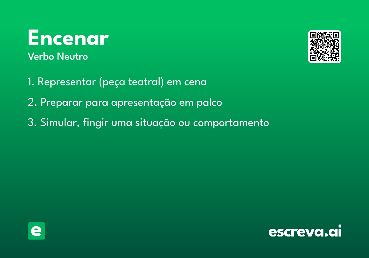 encenar