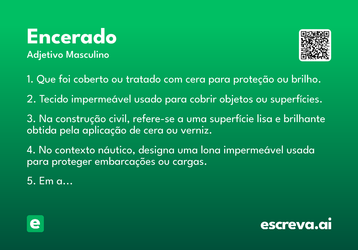 encerado