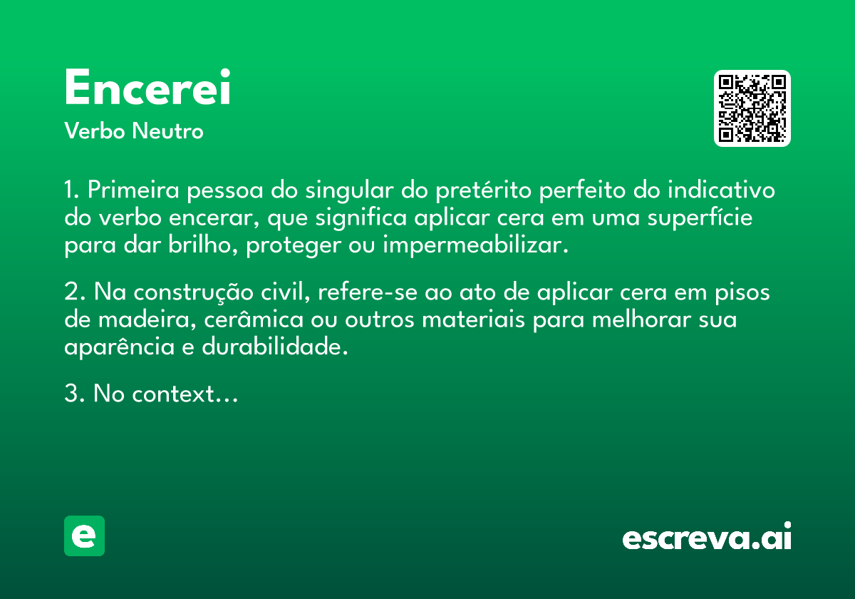 encerei
