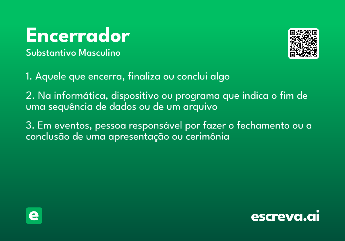 encerrador