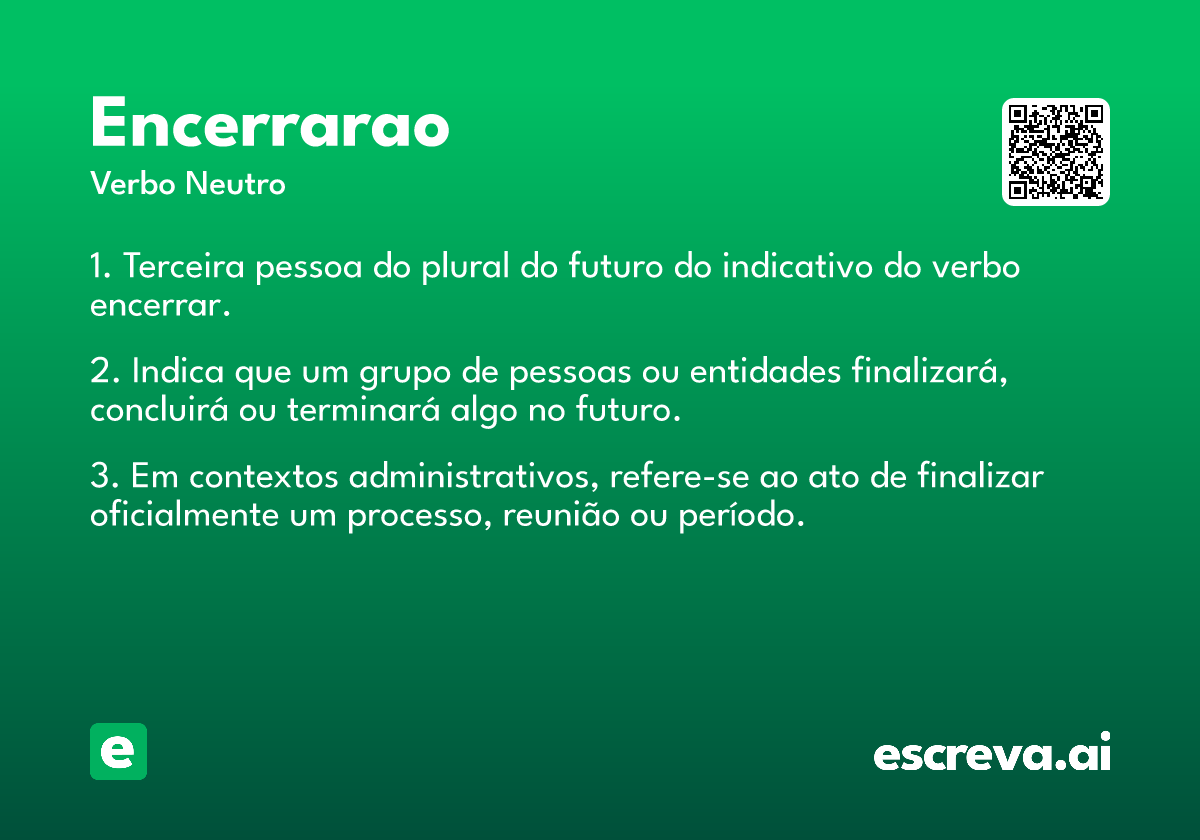encerrarao