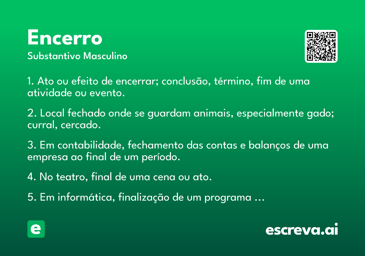 encerro