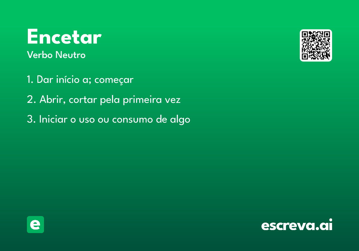 encetar