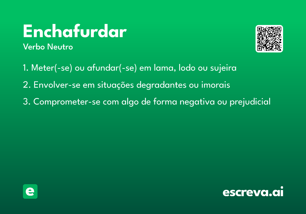 enchafurdar