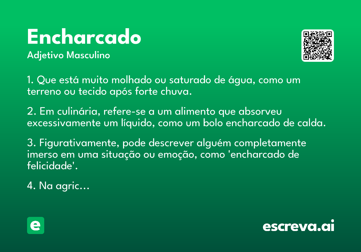 encharcado