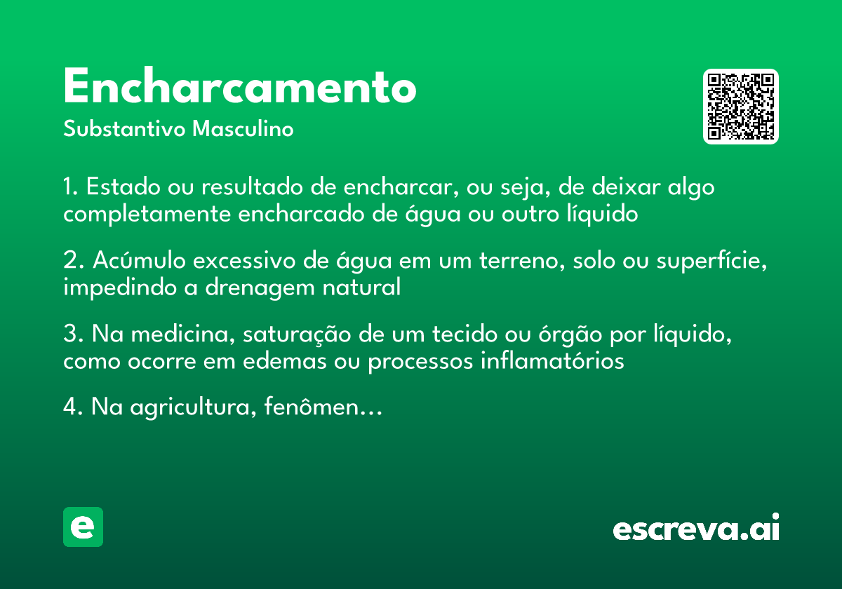 encharcamento