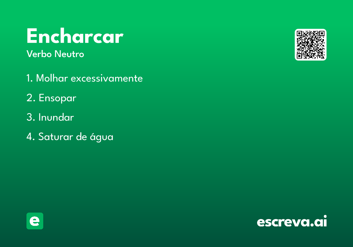encharcar