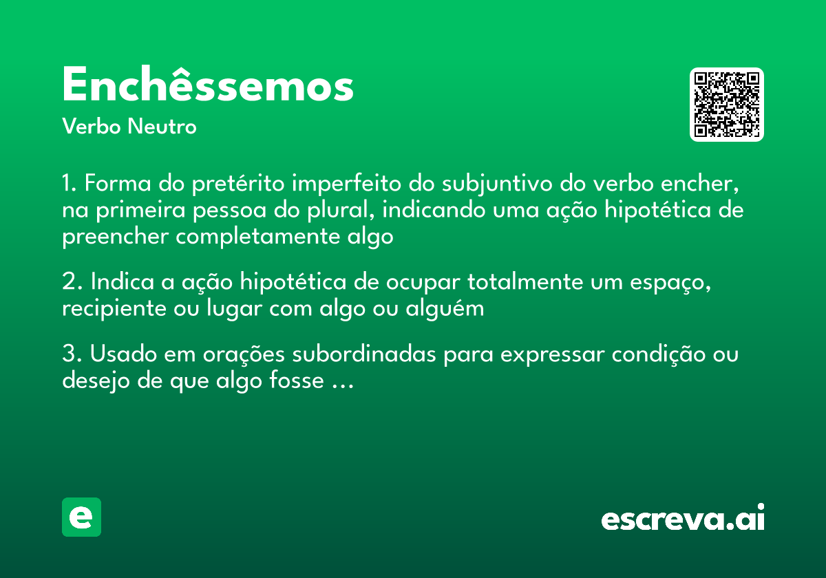 enchêssemos