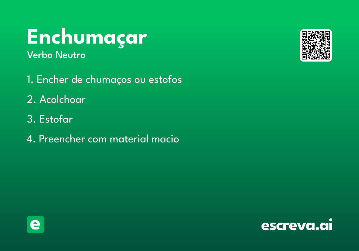 enchumaçar