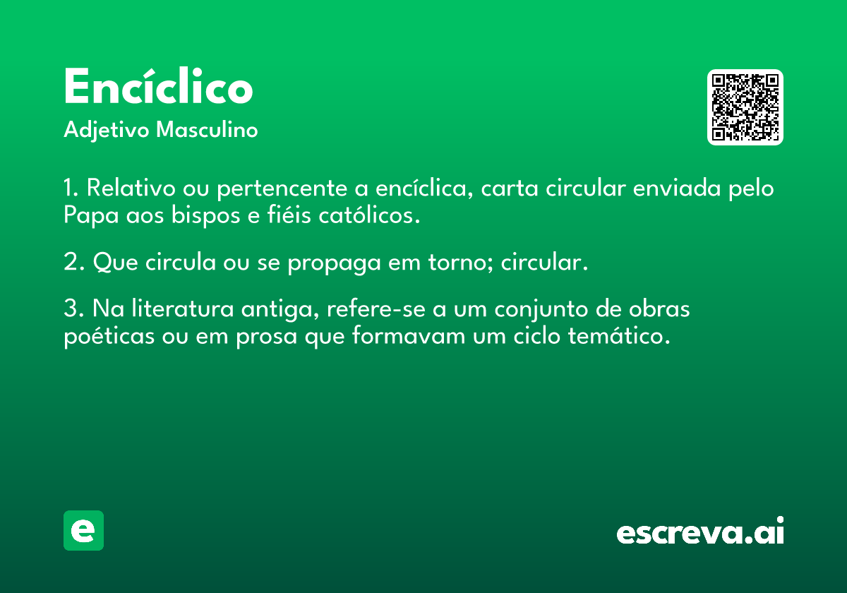 encíclico