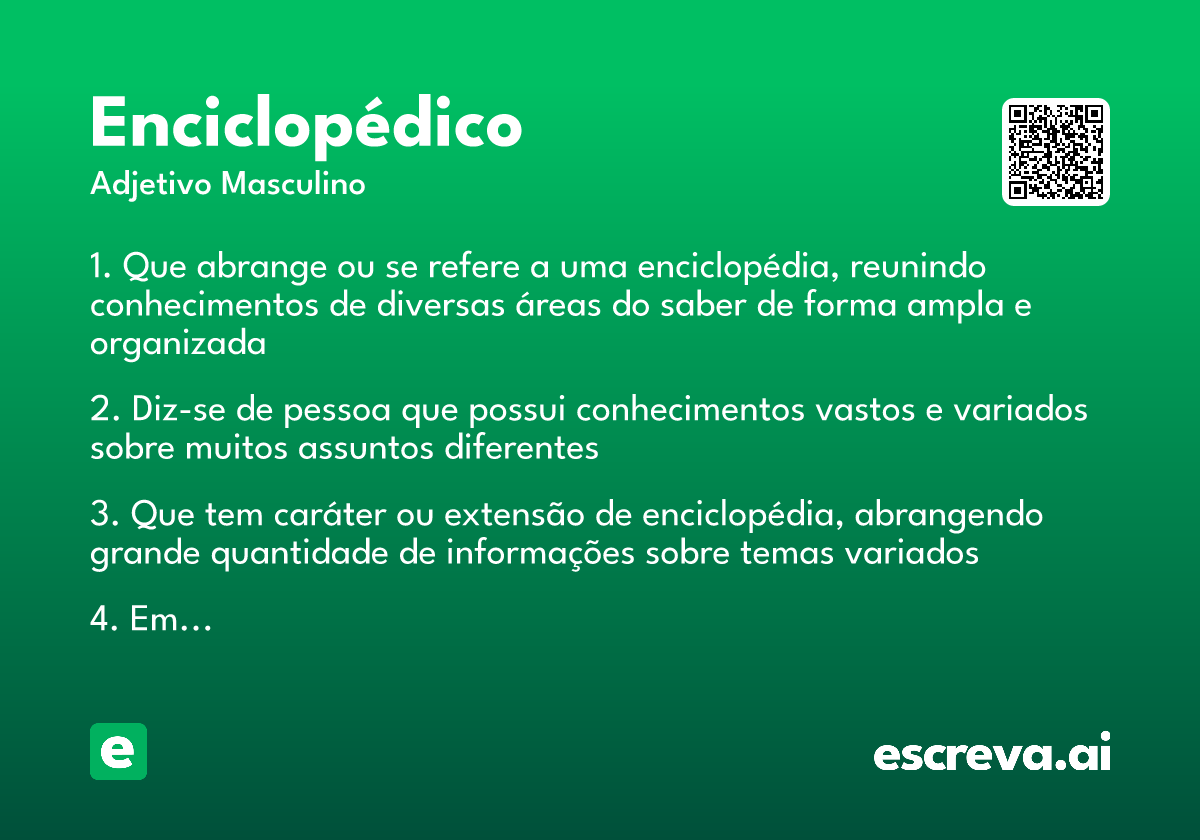 enciclopédico