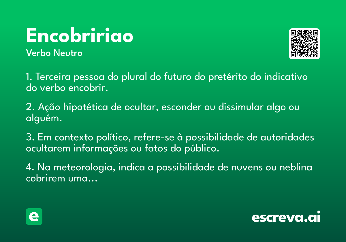 encobririao