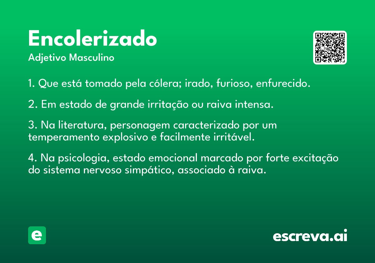 encolerizado