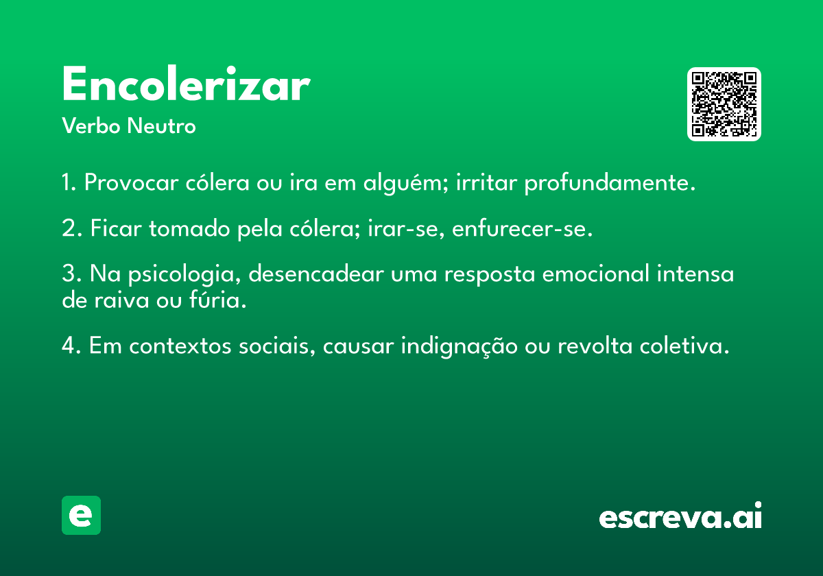 encolerizar