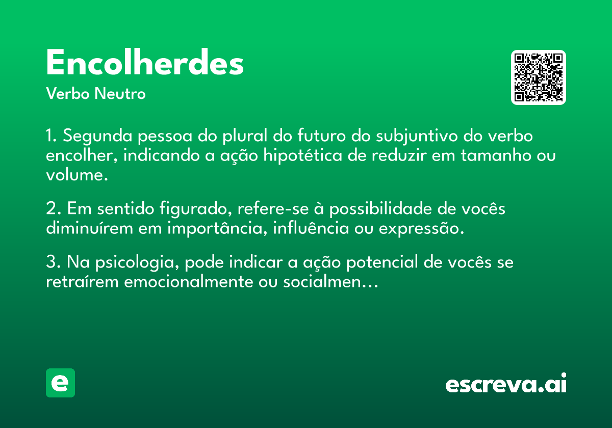 encolherdes