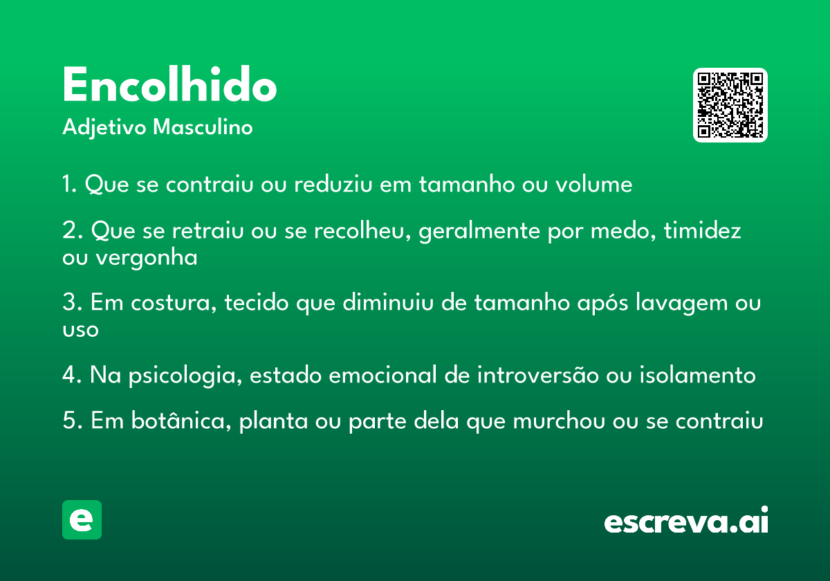 encolhido
